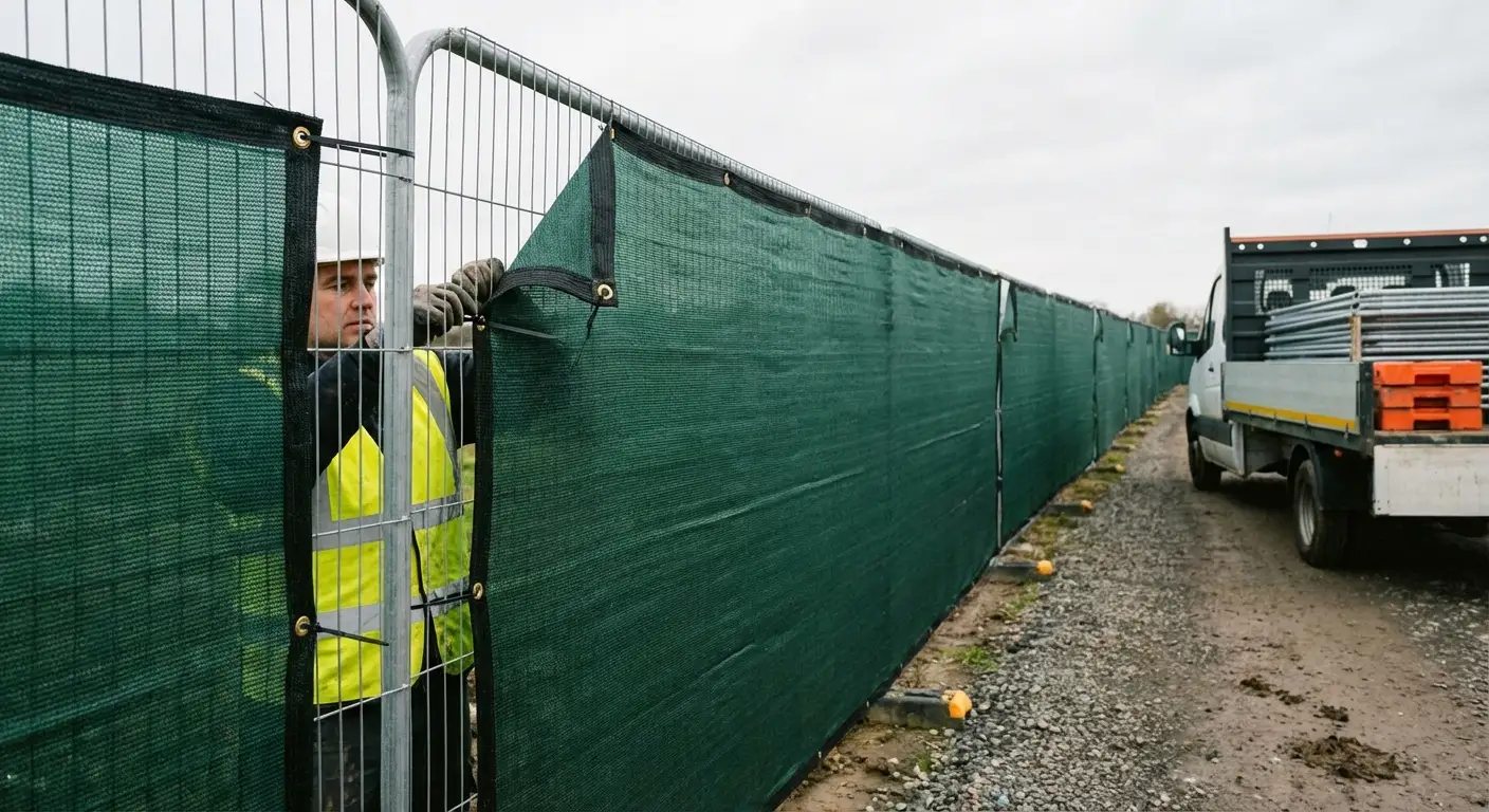 High security temporary fencing perimeter in Tigard, OR