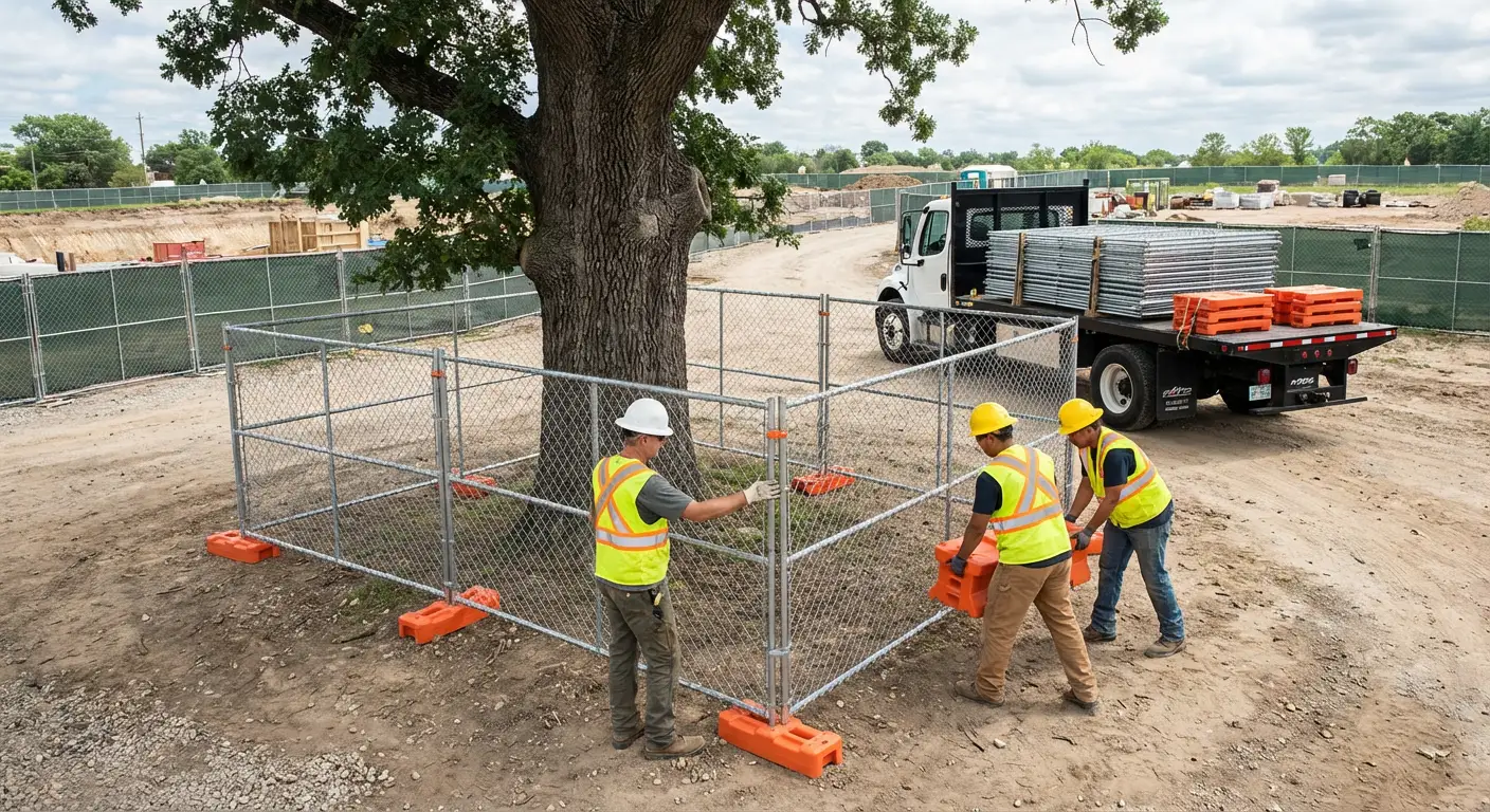 Temporary gate rental and secure perimeter fencing in Tigard, OR