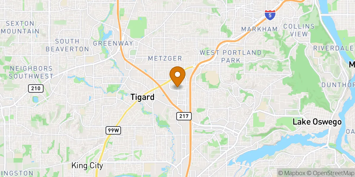 neighborhood map in Tigard, OR