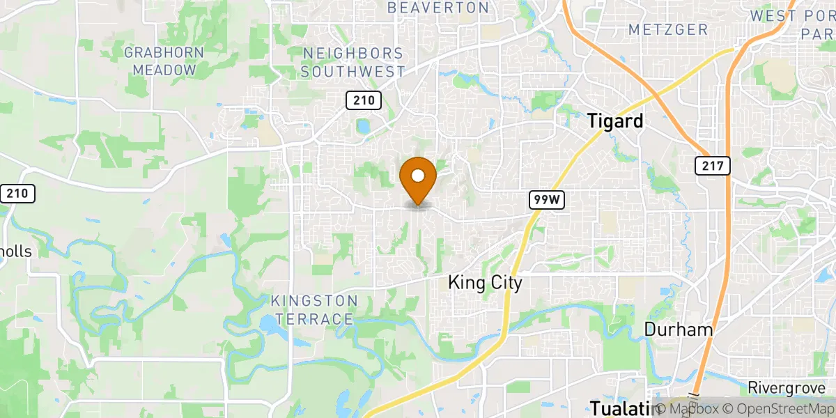  neighborhood map in Tigard, OR