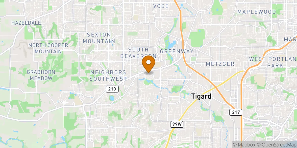  neighborhood map in Tigard, OR