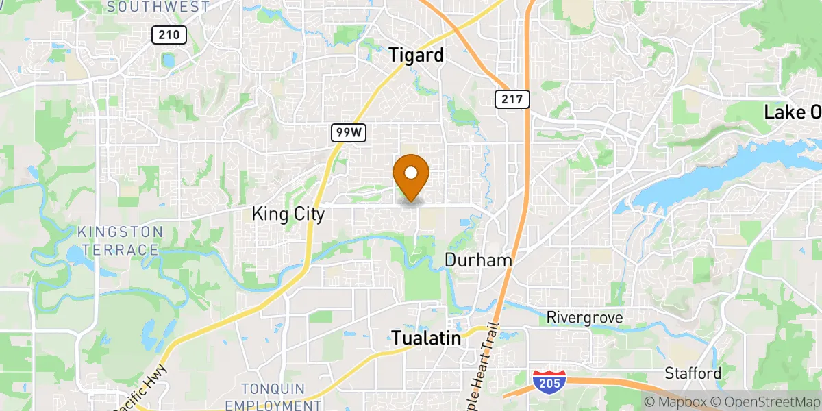  neighborhood map in Tigard, OR