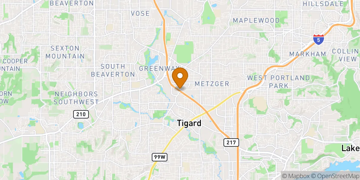  neighborhood map in Tigard, OR