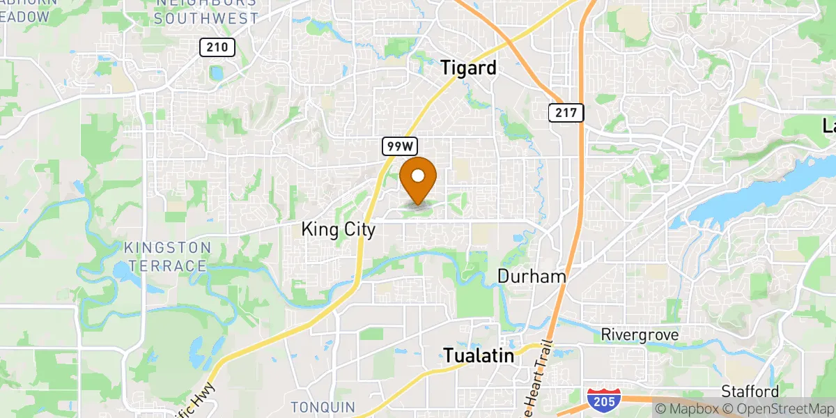  neighborhood map in Tigard, OR