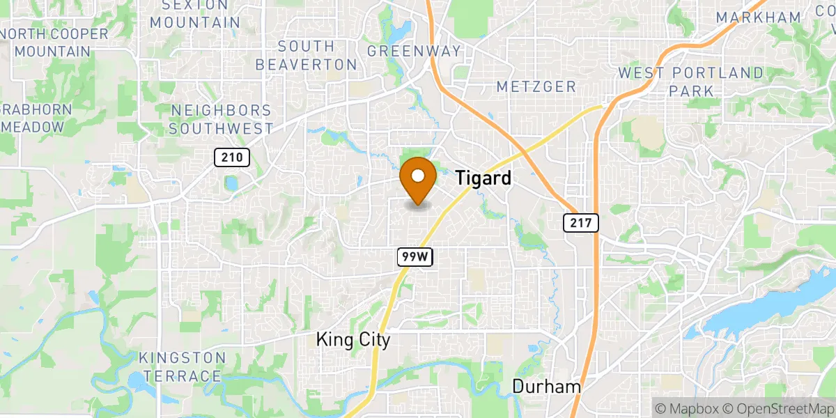  neighborhood map in Tigard, OR